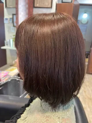 ミディアム カラー 織田 英之のヘアスタイル