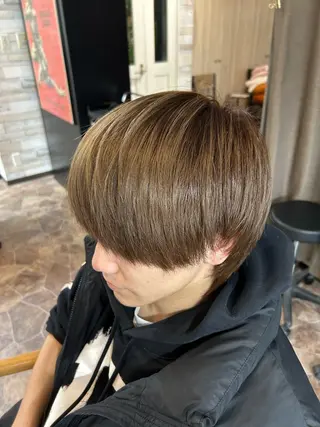 ショート カラー メンズ HRK1st RYOKIのヘアスタイル