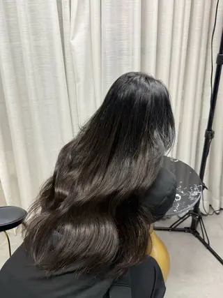 ロング 🐺新宿manabu プルエクステのヘアスタイル