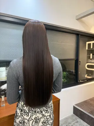 ロング カラー soa.ママ美容師 寺田典子のヘアスタイル