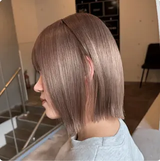 ミディアム HCA studioのヘアスタイル