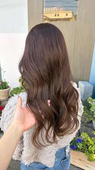 ロング カラー echelle🦋 【似合わせ】さくらのヘアスタイル