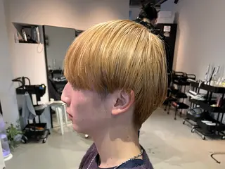 ショート カラー メンズ Mizuki Yajimaのヘアスタイル