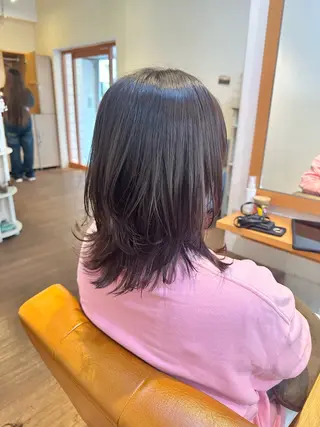 セミロング カラー 🎀透明感カラー🎀 / INOUEのヘアスタイル