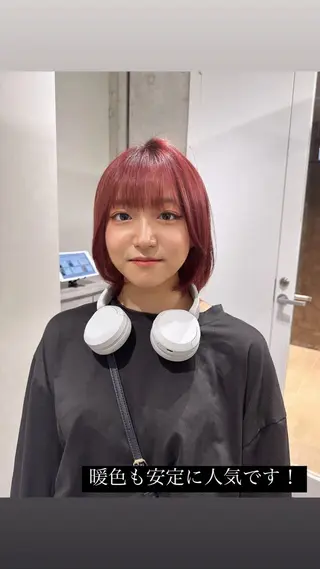ショート Rita/髪質改善/ ブリーチなしWカラーのヘアスタイル