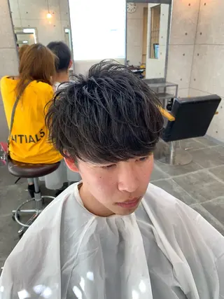 メンズ 佐藤 智弘のヘアスタイル