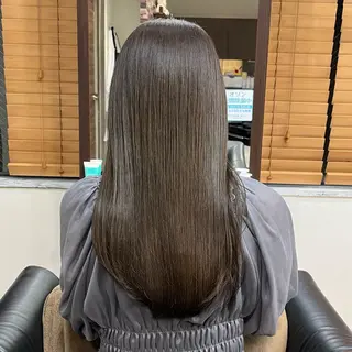 ロング カラー mi kaのヘアスタイル