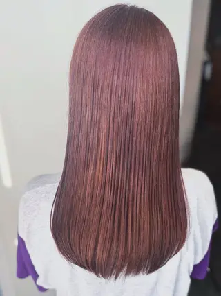 ロング カラー 透明感color ハイトーン✨みくりのヘアスタイル