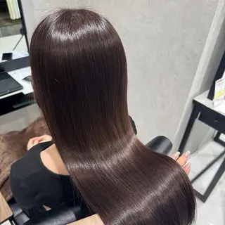 セミロング 韓国まつ毛/透明感 ブラウン 🦋あつみのマツエク・マツパデザイン