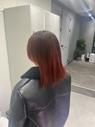 ミディアム カラー カットモデル無料✨ 募集中✂️みなみ♥️のヘアスタイル