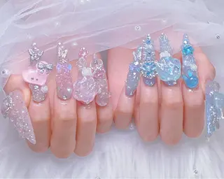 ネイル lucky nail 歌舞伎町のネイルデザイン