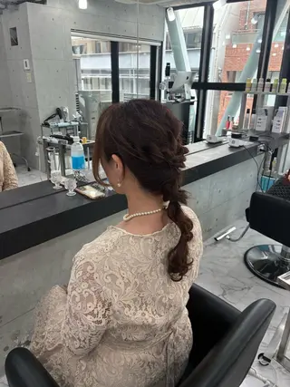 ロング ヘアアレンジ Endearing 🌟銀座のヘアスタイル