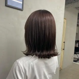 ミディアム カラー パーマ ヘアアレンジ 🤍透明感カラー🤍 Ryujiのヘアスタイル