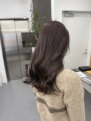 ロング カラー 古田 昂也のヘアスタイル