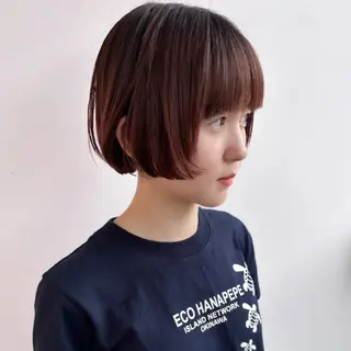 ショート 艶カラー🫧 猿渡 響のヘアスタイル