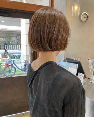 ショート 金子 歩実のヘアスタイル