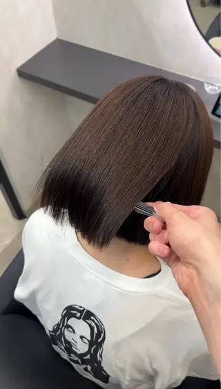ミディアム カラー ヘアアレンジ 新宿 /髪質改善/ レイヤー/ヒュウガのヘアスタイル