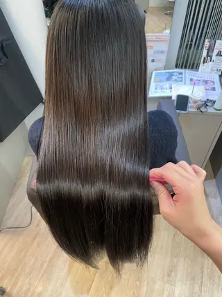 ロング 吉留愛加/ 似合わせカットのヘアスタイル