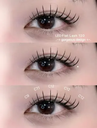 マツエク・マツパ epill Lenna .🦋のマツエク・マツパデザイン