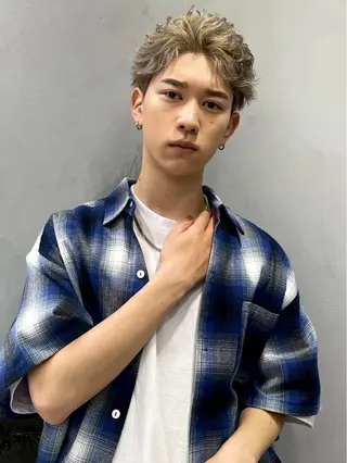 ショート mens.salon hackのヘアスタイル