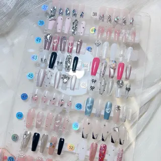 ネイル M🌷nail 長さだし専門店のネイルデザイン