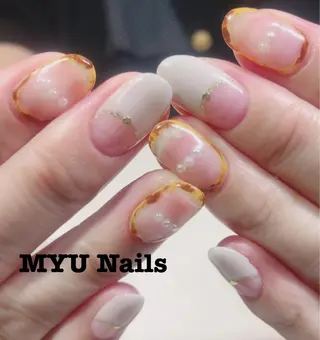 ネイル ニュアンスネイル🌈 MYU Nailsのネイルデザイン