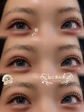 マツエク・マツパ 田中 瑠夏のマツエク・マツパデザイン