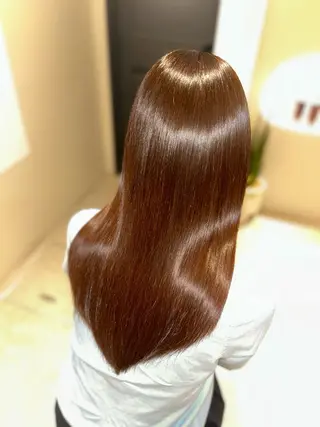 ロング Abe Kiranaのヘアスタイル
