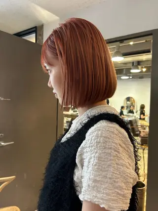 ショート カラー Pia ツボイ ケイタのヘアスタイル