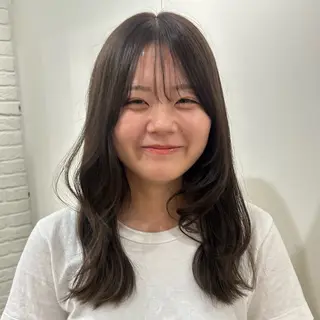 ロング カラー 透明感似合わせカラー 🍀あかり🍀のヘアスタイル