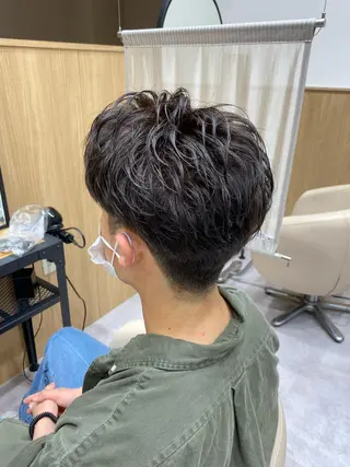 メンズ 本間 広樹のヘアスタイル