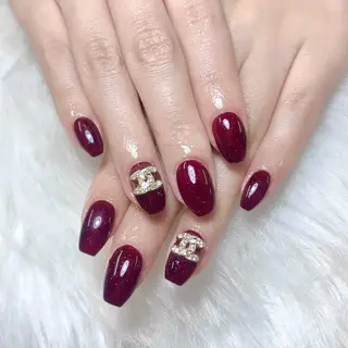ネイル 🎀kira 長さだし💗モチ最高のネイルデザイン