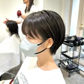 ショート 【海外風ヘア、 似合わせ】KAEDEのヘアスタイル