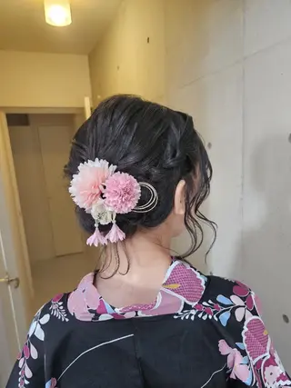ヘアアレンジ nao 艶カラー・髪質改善のヘアスタイル
