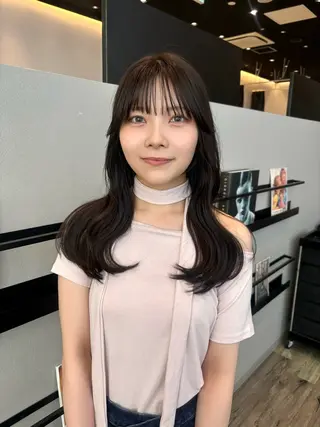 ロング カラー ヘアアレンジ 透明感カラー/ レイヤーkotonoのヘアスタイル