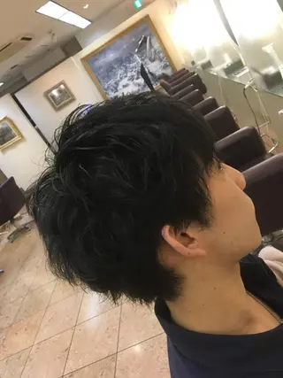 メンズ アニメカラー髪質改善 🎀🐰堀川智史🎀のヘアスタイル
