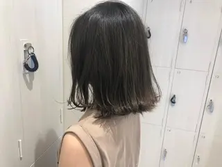 ショート カラー 似合わせ/レイヤー /ボブ/新谷のヘアスタイル