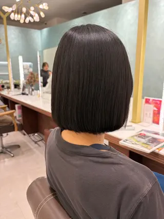 ミディアム ＊ボブモデル＊ 清水菜穂香のヘアスタイル