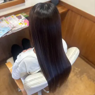 ロング Beam 深澤のヘアスタイル