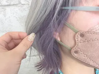 ミディアム カラー ️韓国ヘア/レイヤー カット❤️Yūkaのヘアスタイル