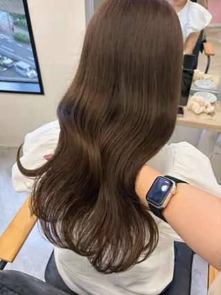 ロング カラー otoha✳︎ くすみ艶カラーのヘアスタイル