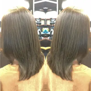 ミディアム カラー ヘアアレンジ Luzir⭐︎ GEN⭐︎のヘアスタイル