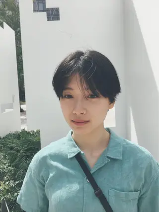 ショート 金田 夏野のヘアスタイル
