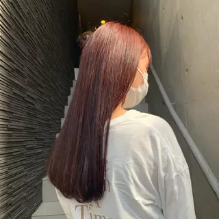 ロング カラー 七原 海夕のヘアスタイル