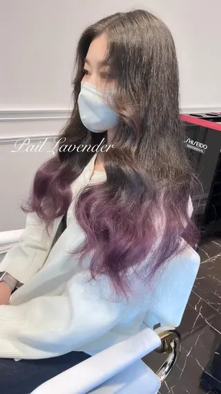 ロング カラー miyu /トレンド カラー×艶髪のヘアスタイル