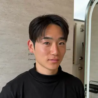 メンズ 韓国式ダウンパーマ 🇰🇷櫻井健のヘアスタイル