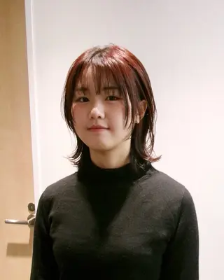 ミディアム カラー カラー系/カット特化 🟠オオタキマサシのヘアスタイル