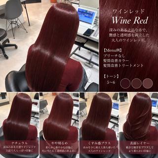 ロング カラー 🌙髪質改善カラー Momoka🦋のヘアスタイル