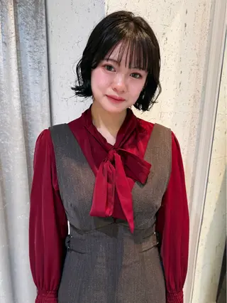 ショート カラー パーマ mai / linoah˚✧のヘアスタイル