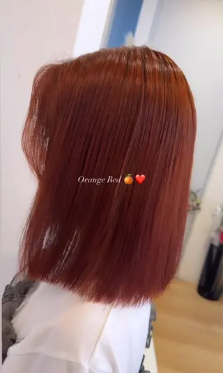 ミディアム カラー レイヤー透明感カラー ブリーチ🎀オトハのヘアスタイル